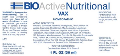 Vax (Bani0130 Vax 6 27 17)